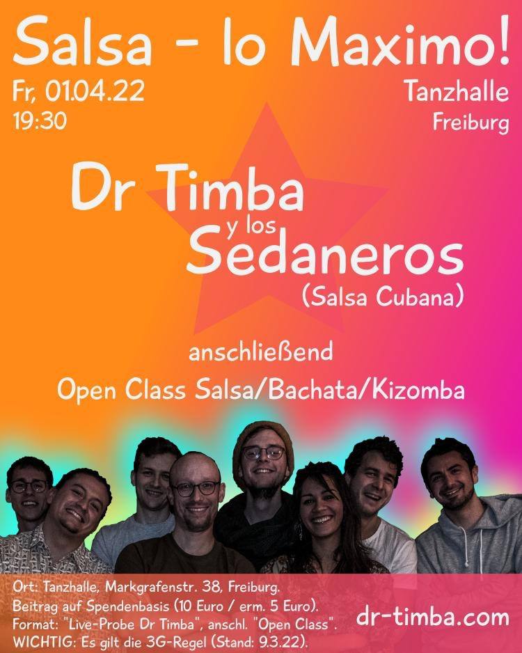You are currently viewing Dr Timba live in der Tanzhalle